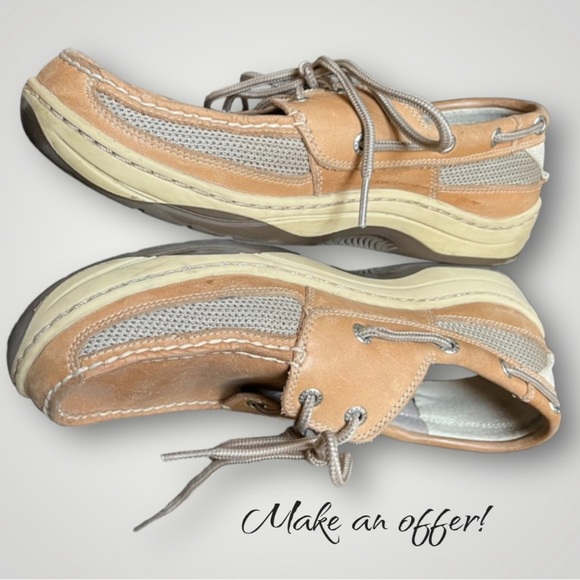 Sperry Other - Sperry Tarpon Boat Shoes Leather Sz 9